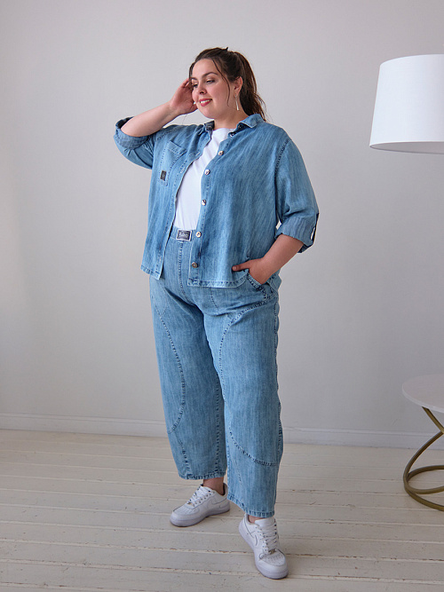 Рубашка деним RuSkin  